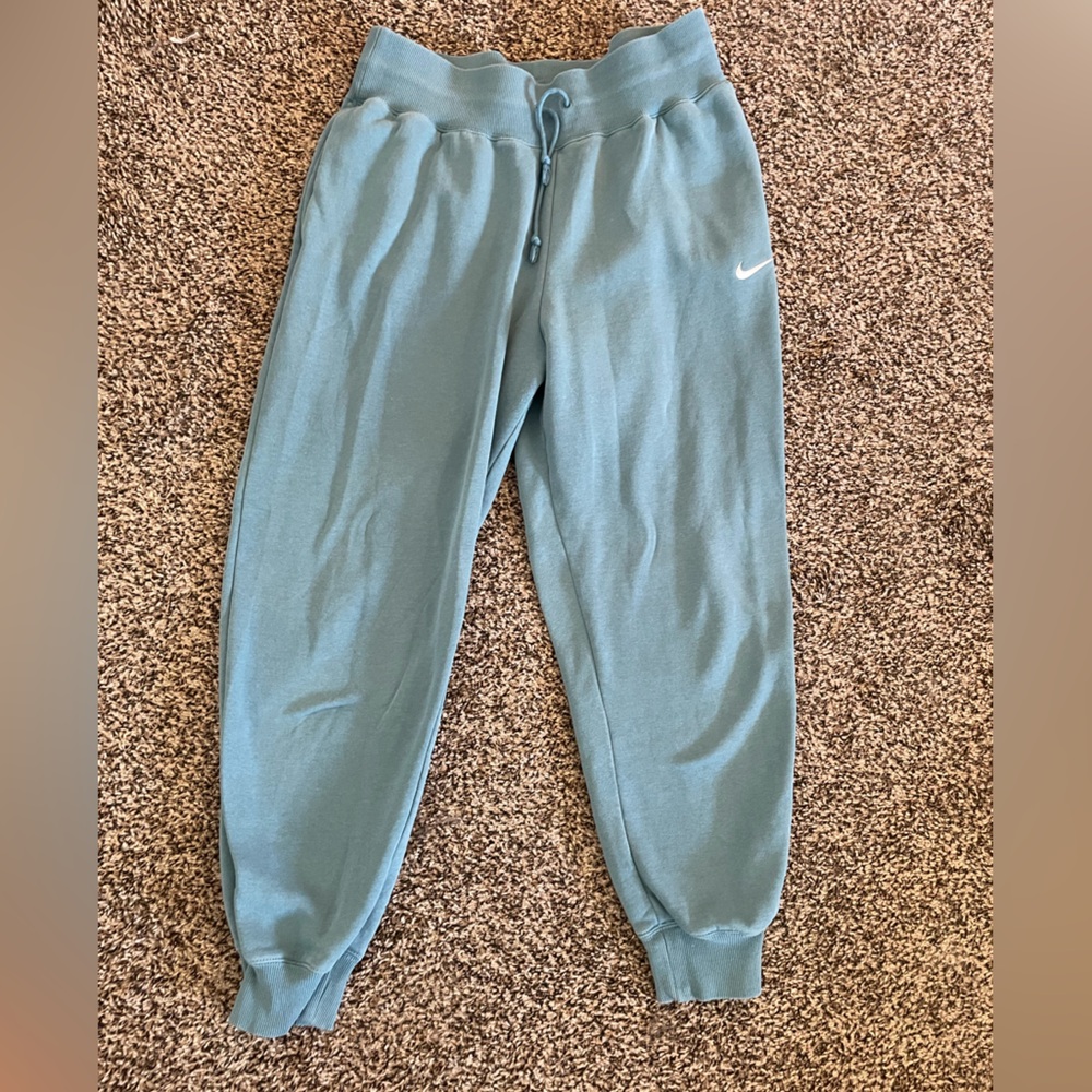 Nike Womens Large Teal Sweatpants
